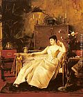 Mihaly Munkacsy A Portrait of the Princess Soutzo painting